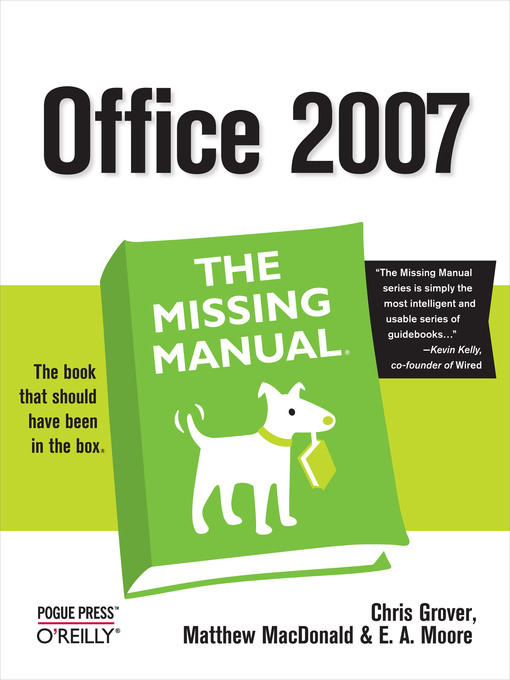 Title details for Office 2007 by Chris Grover - Available